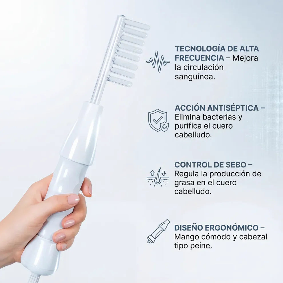 NeoPulse Recupera tu cabello con tecnología clínica, en solo 8 minutos al día