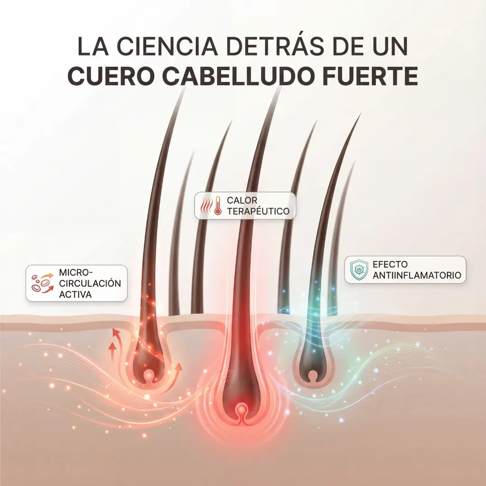 NeoPulse Recupera tu cabello con tecnología clínica, en solo 8 minutos al día