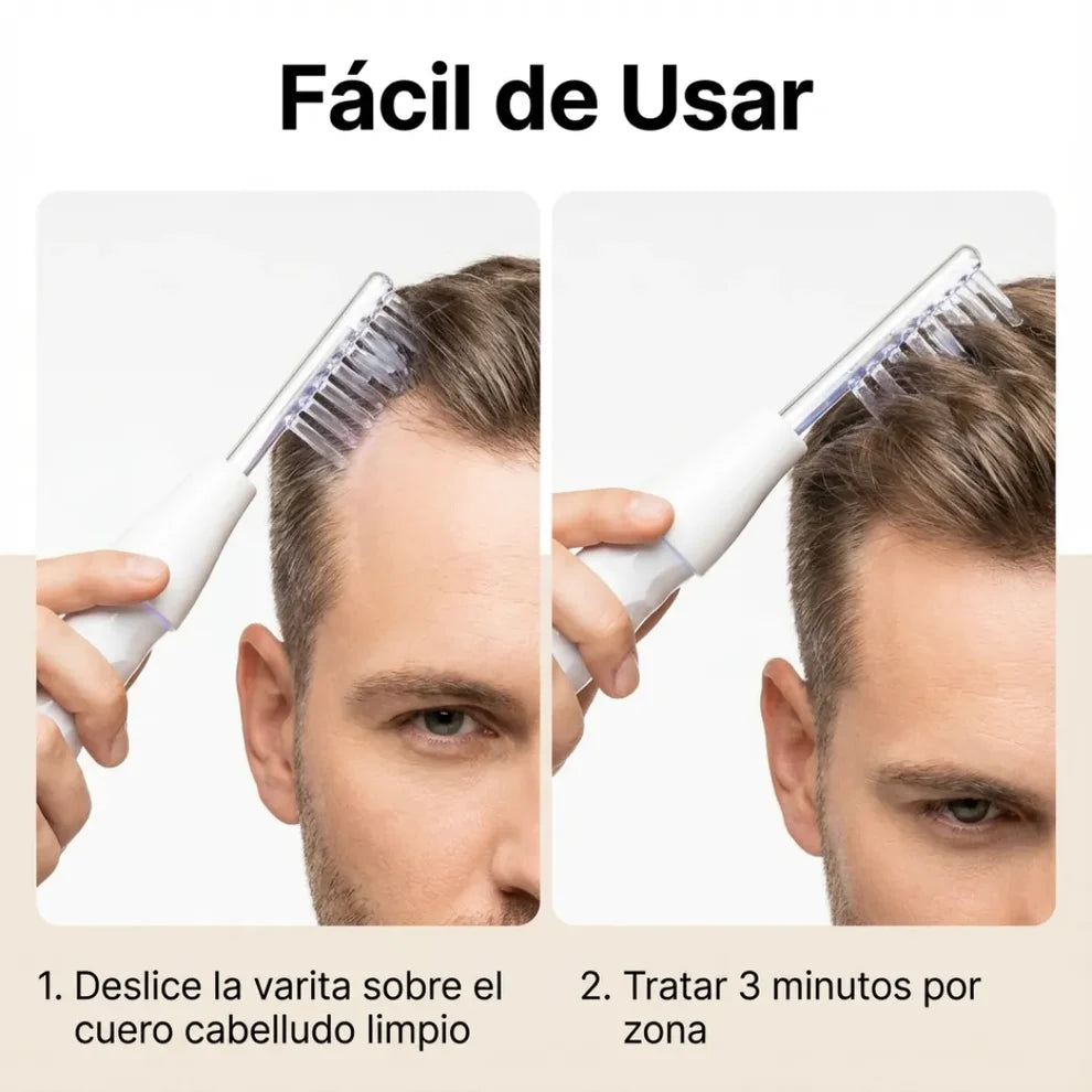 NeoPulse Recupera tu cabello con tecnología clínica, en solo 8 minutos al día